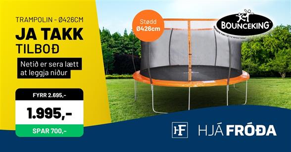 Trampolin ø426cm